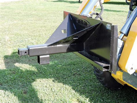 trailer for skid steer for sale|skid steer trailer moving attachment.